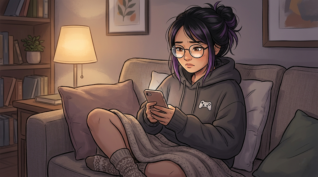 Reading the last message for the hundredth time