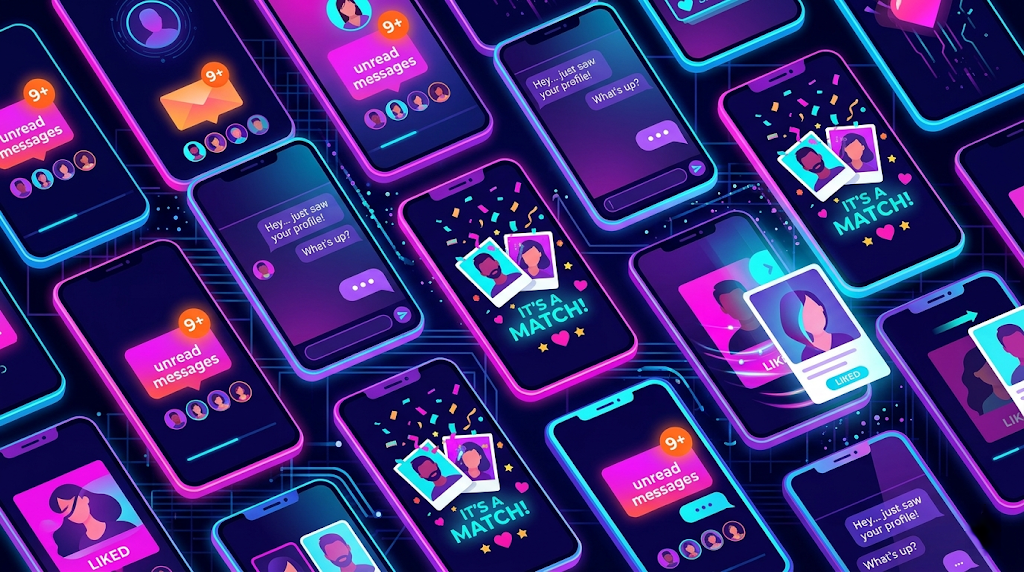 The endless swipe — matches, messages, and silence