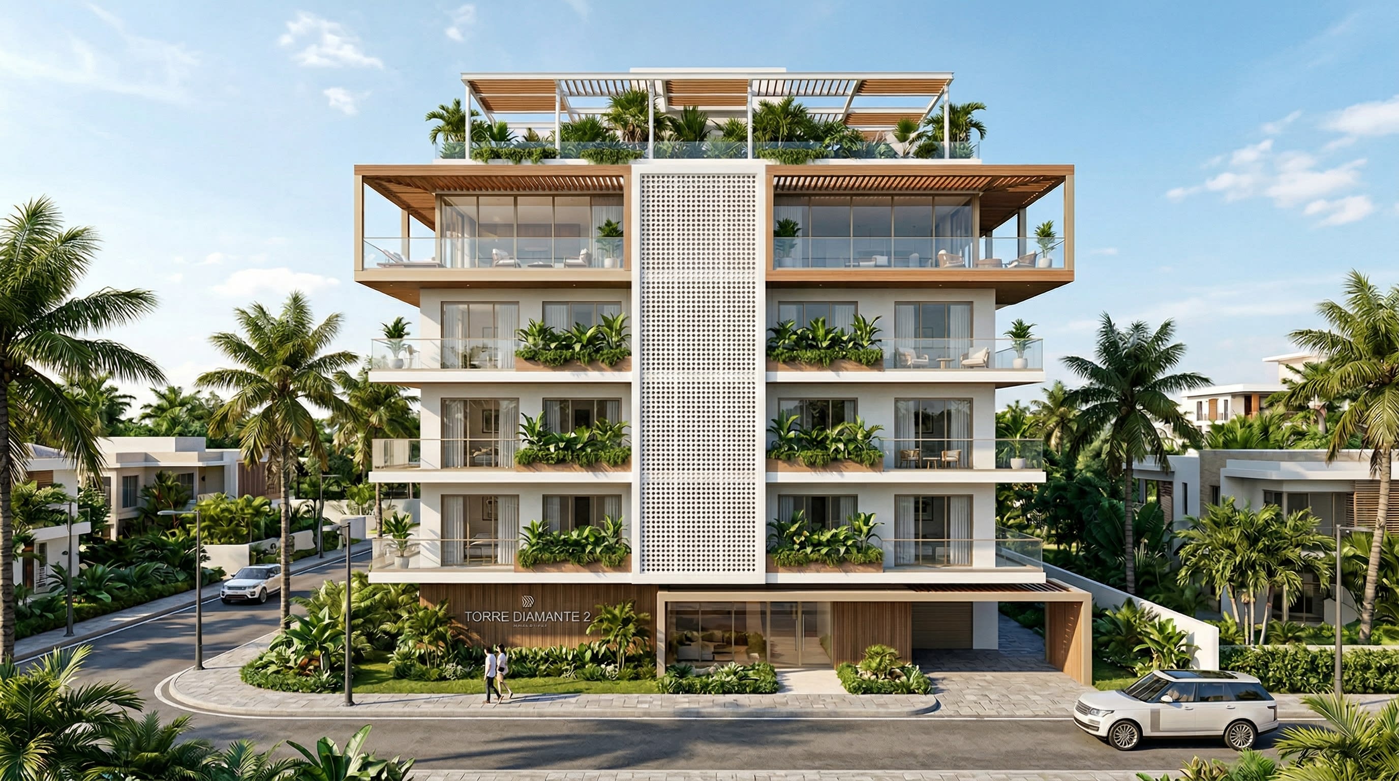 Torre Diamante — Fachada Principal