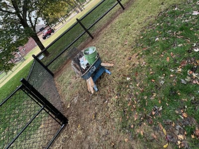 Round Rail Fence project - IMG 1658 Uplluf by Shepherd Construction in Tulsa, Oklahoma