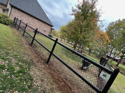 Round Rail Fence project - IMG 1660 M62ayt by Shepherd Construction in Tulsa, Oklahoma
