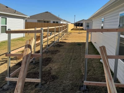 Round Rail Fence project - IMG 3178 Dmuktk by Shepherd Construction in Tulsa, Oklahoma