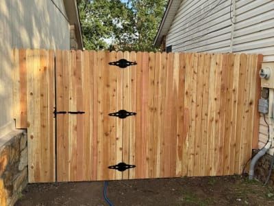 Privacy Fence project - IMG 3185 Legtov by Shepherd Construction in Tulsa, Oklahoma