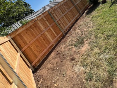 Privacy Fence project - IMG 3238 P4rh6i by Shepherd Construction in Tulsa, Oklahoma