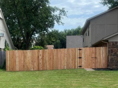 Privacy Fence project - IMG 3250 Nwyxov by Shepherd Construction in Tulsa, Oklahoma