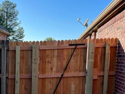 Privacy Fence project - IMG 3302 Dy4cqq by Shepherd Construction in Tulsa, Oklahoma