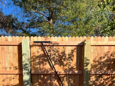 Privacy Fence project - IMG 3308 Am5hma by Shepherd Construction in Tulsa, Oklahoma