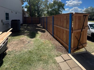Privacy Fence project - IMG 3417 Q2yr15 by Shepherd Construction in Tulsa, Oklahoma