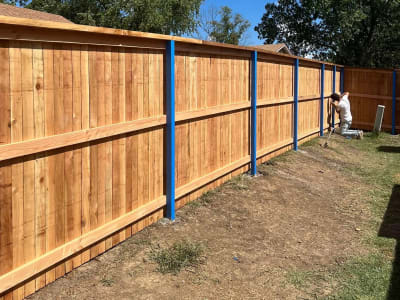 Privacy Fence project - IMG 3418 Byo3ne by Shepherd Construction in Tulsa, Oklahoma