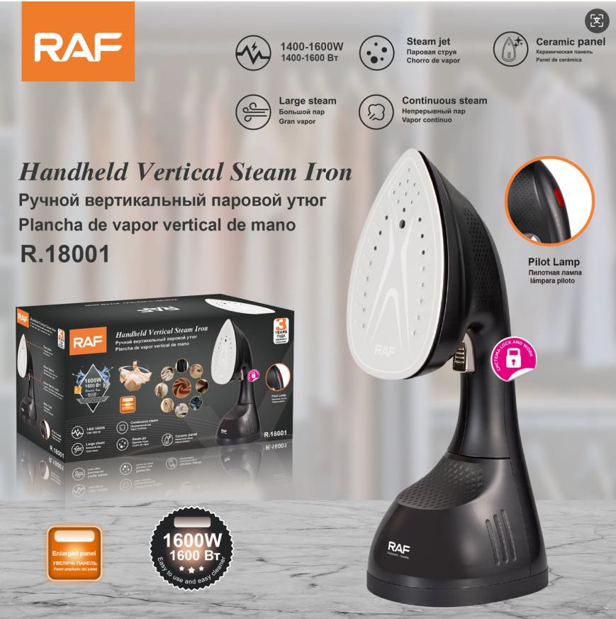 RAF hand steaming iron