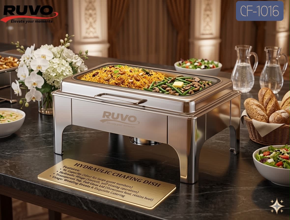 RUVO HYDRAULIC CHAFFING DISH