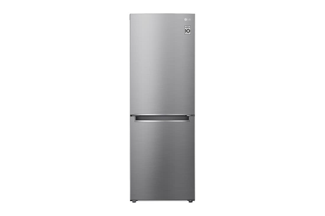 LG Bottom Freezer Refrigerator GC-B369NLJM - 306L - PLATINUM SILVER