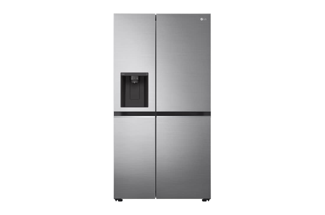 LG Side By Side Refrigerator GC-L257KLKW - 641L - PRIME SILVER