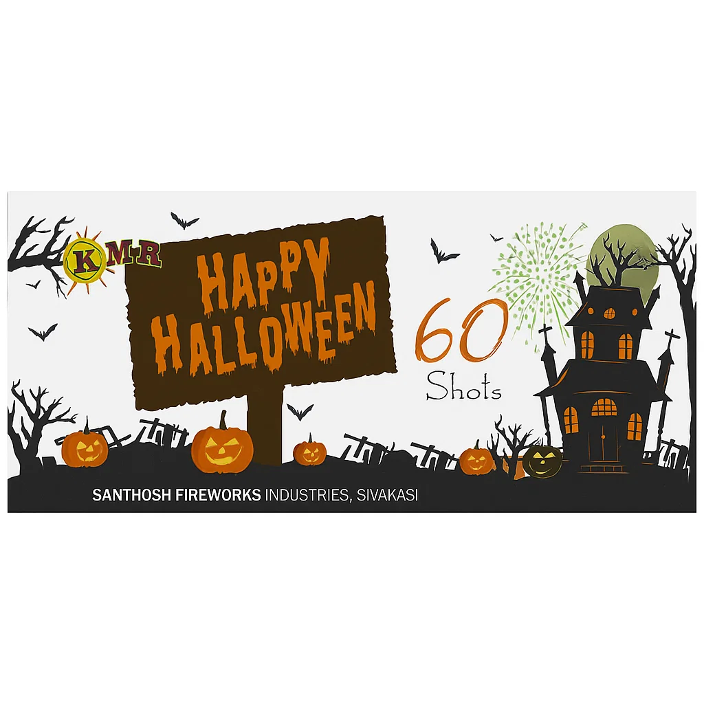 60 SHOT MULTICOLOR HALLOWEEN