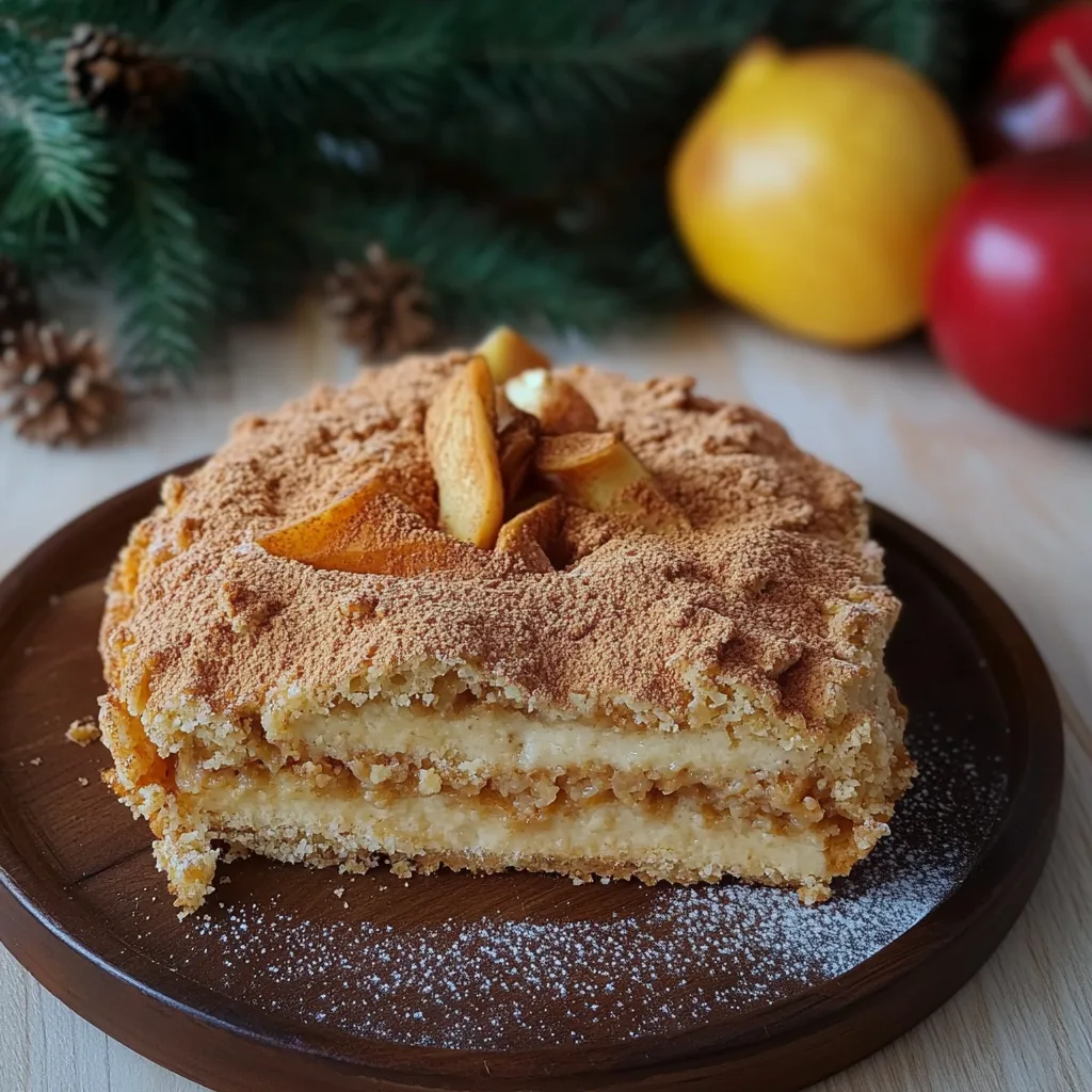 Spekulatius Maulwurfkuchen mit Bratapfel-Zimt-Füllung