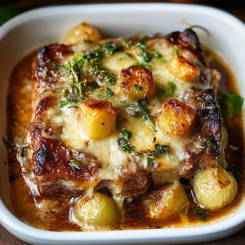 Rosenkohl-Hackfleisch-Auflauf