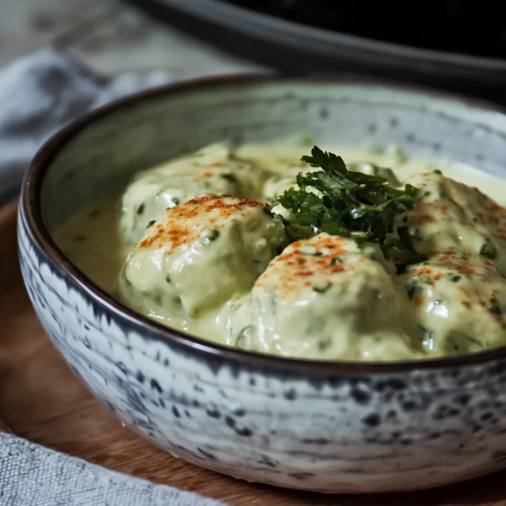 Rosenkohl in Frischkäse-Senfsauce