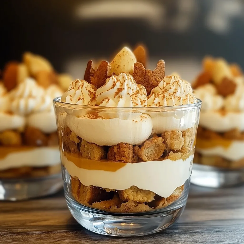 Bratapfel-Tiramisu im Glas