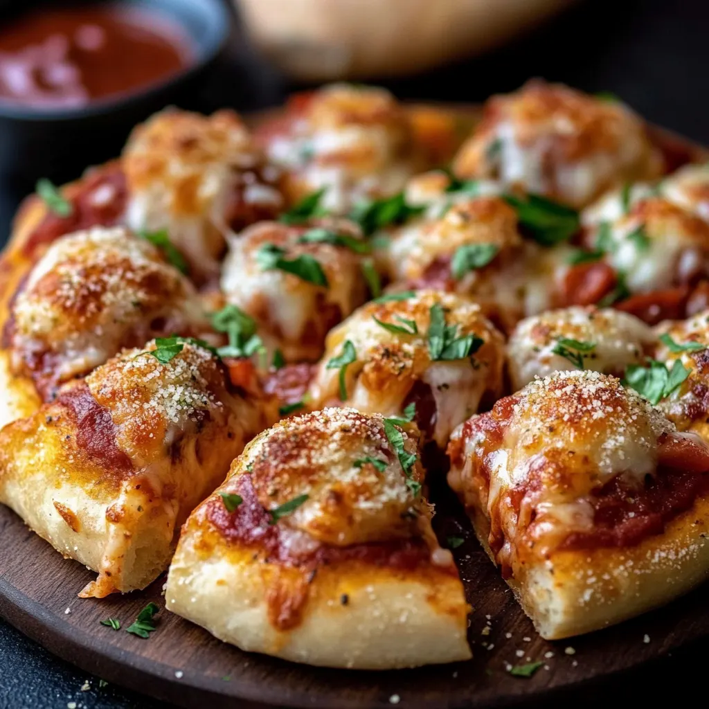 Leckere Pizza Bällchen