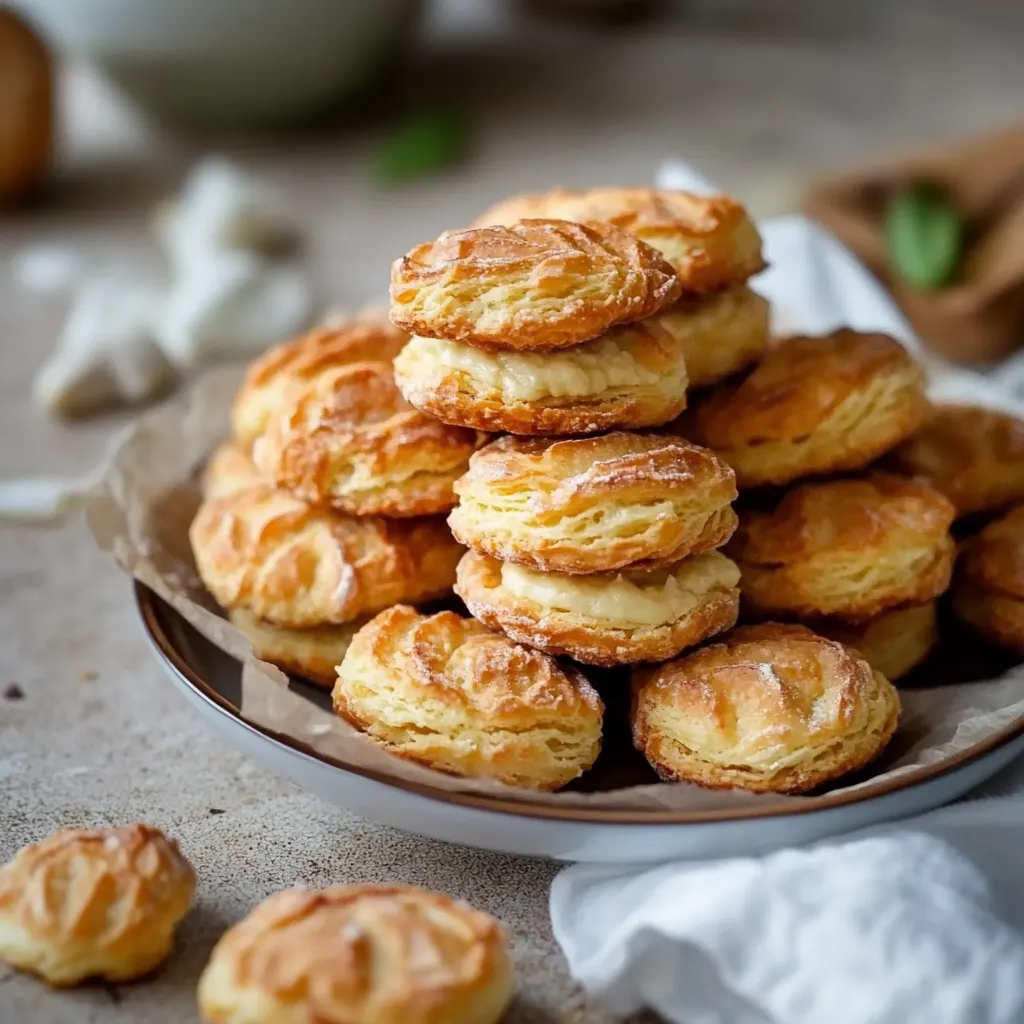 Plätzchen mit Mandelkruste