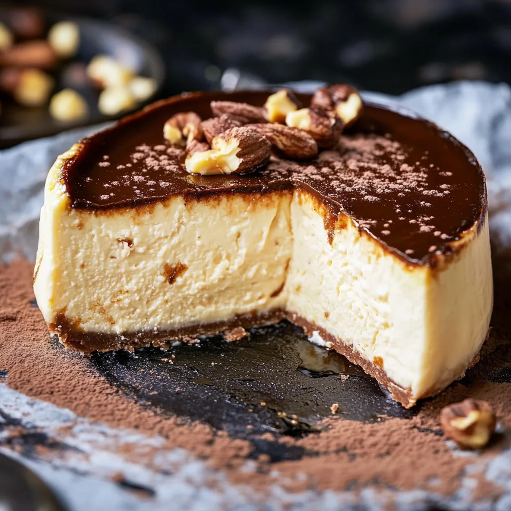 Baskischer Käsekuchen