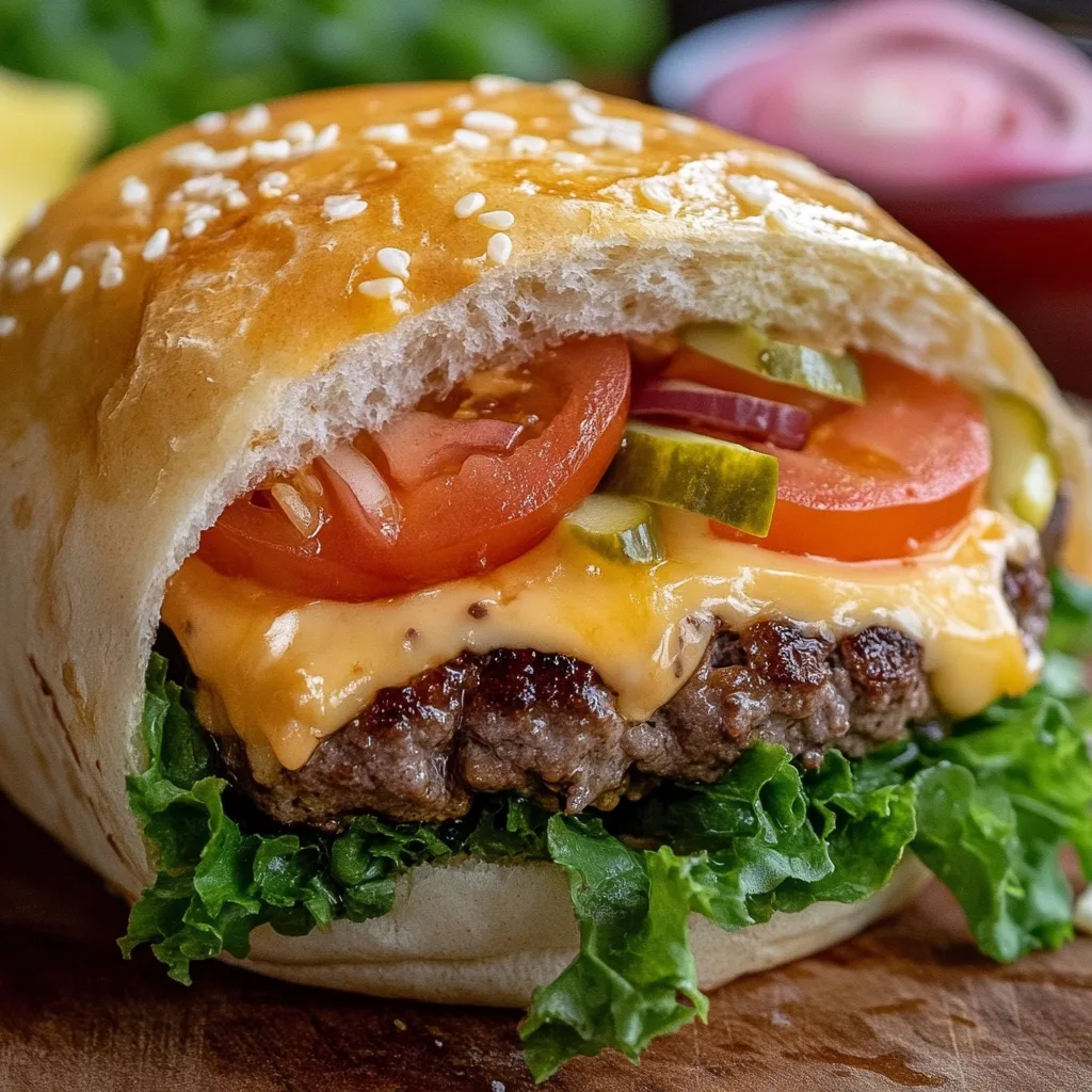 Big Mac Rolle mit viel Soße