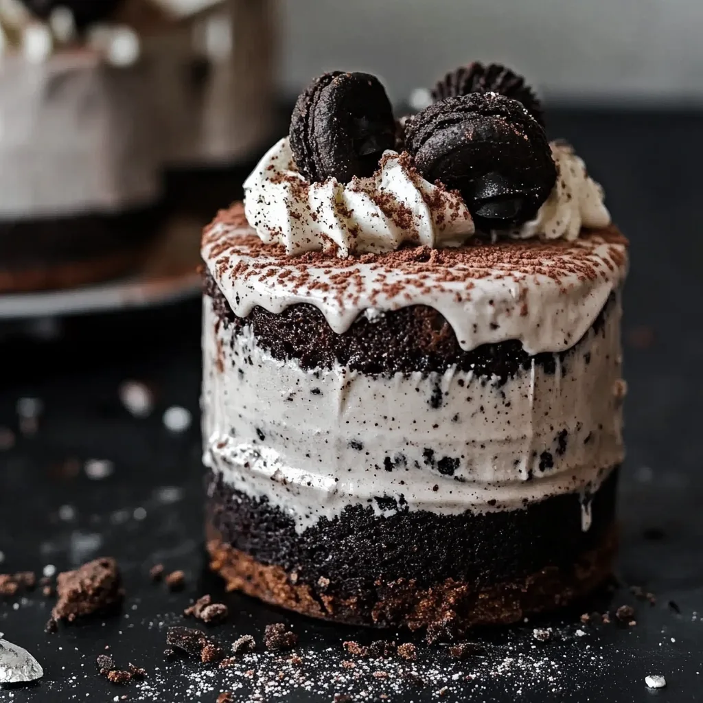 Oreo-Käsekuchen ohne Backen