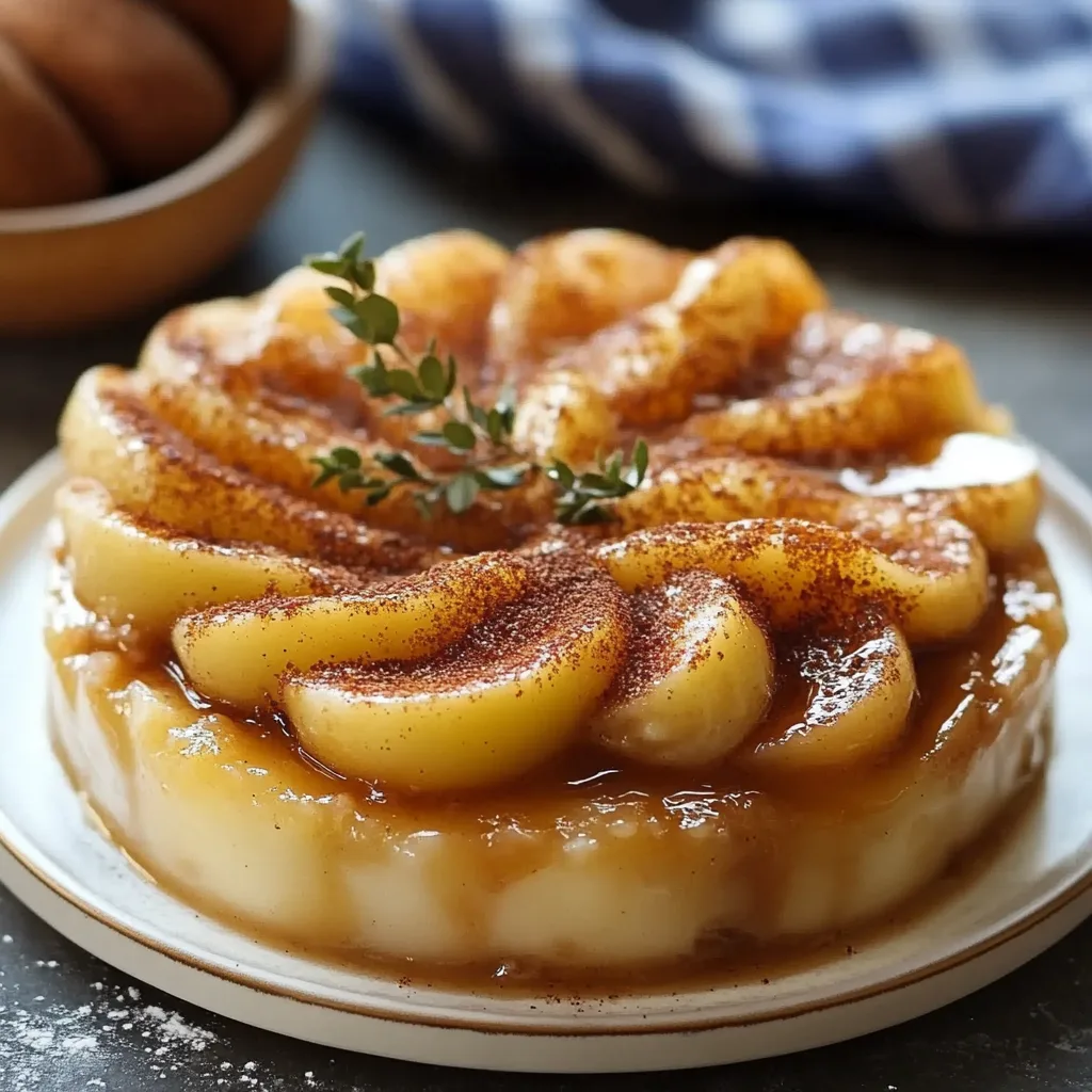 Bratapfel mit Vanillesoße