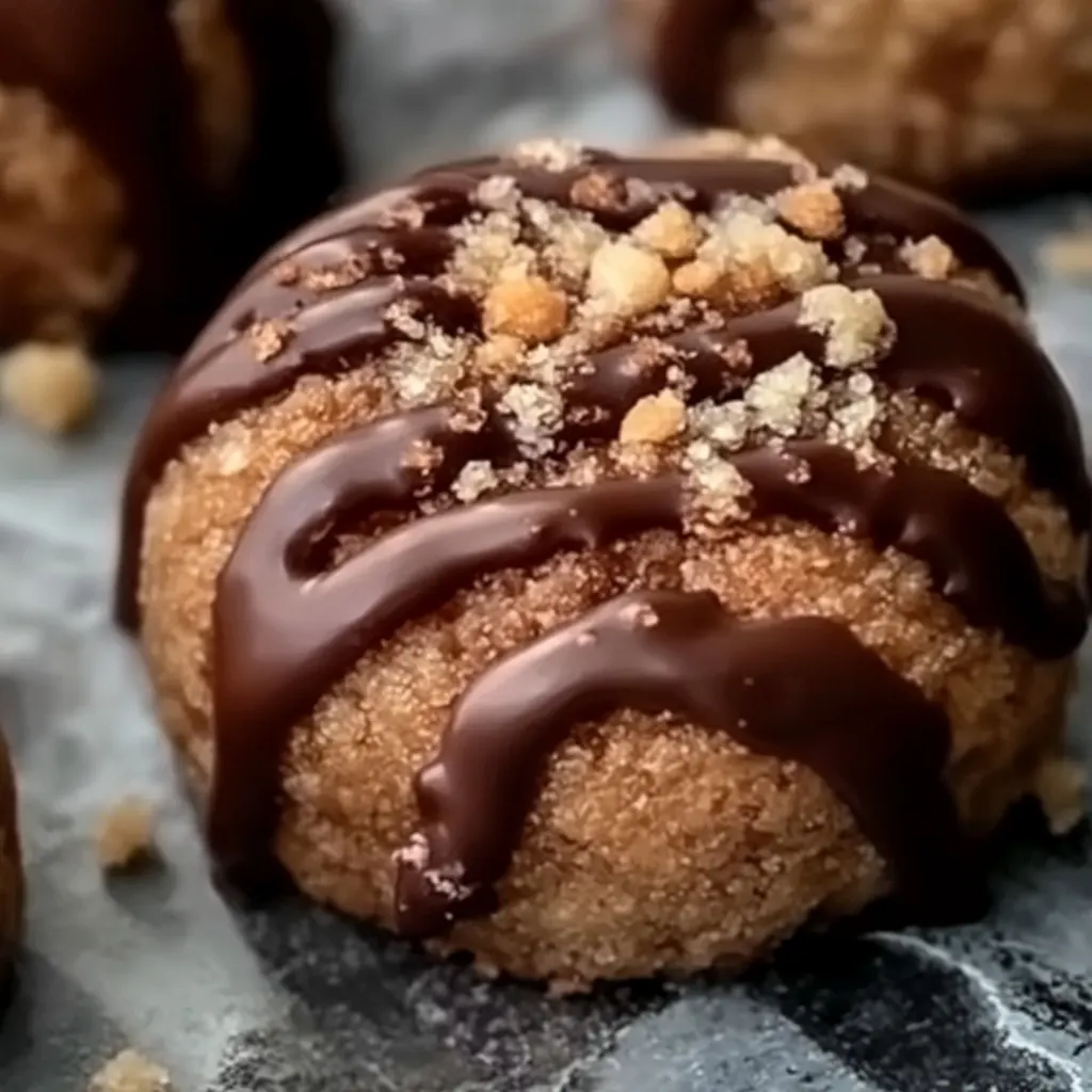 Butterbraune Schokoladenkekse