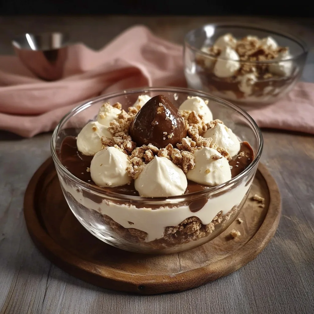 Baileys Creme Dessert mit Rocher