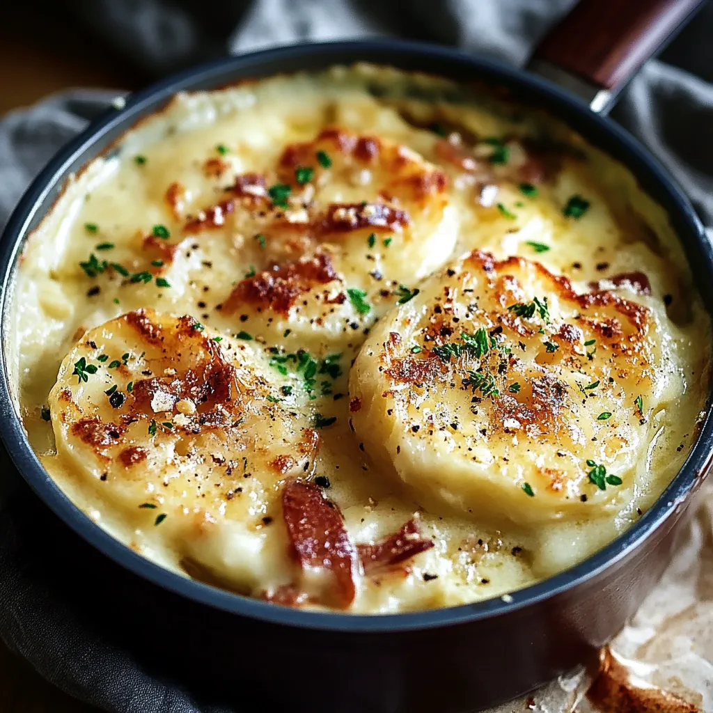 Cremig überbackener Spitzkohl mit Café de Paris Kruste