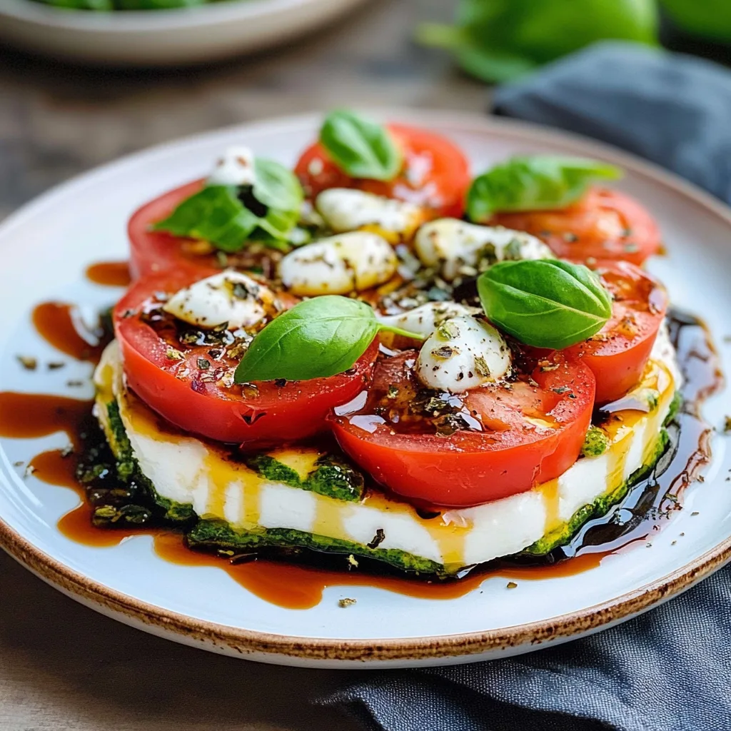 Gourmet Caprese-Törtchen