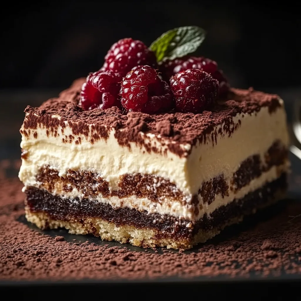 Himbeer Spekulatius Tiramisu
