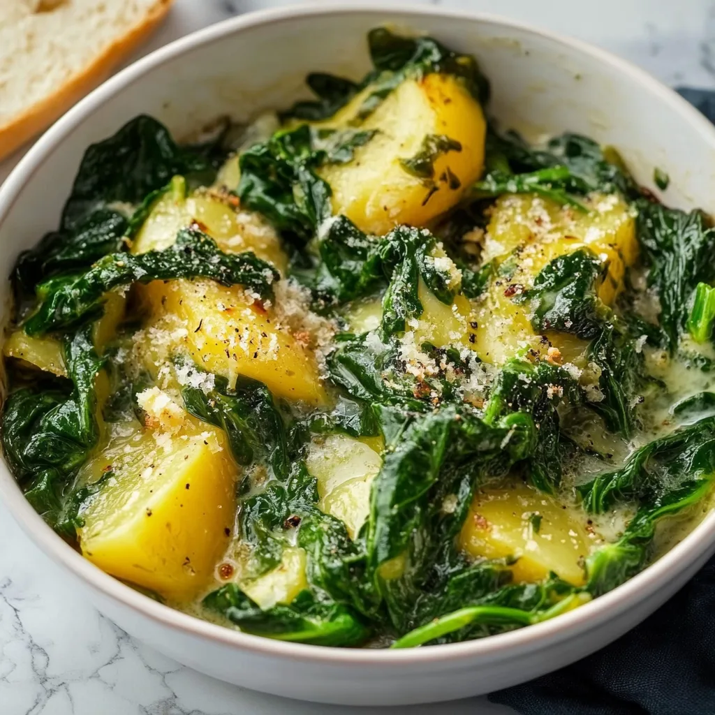 Kartoffel Spinat Auflauf