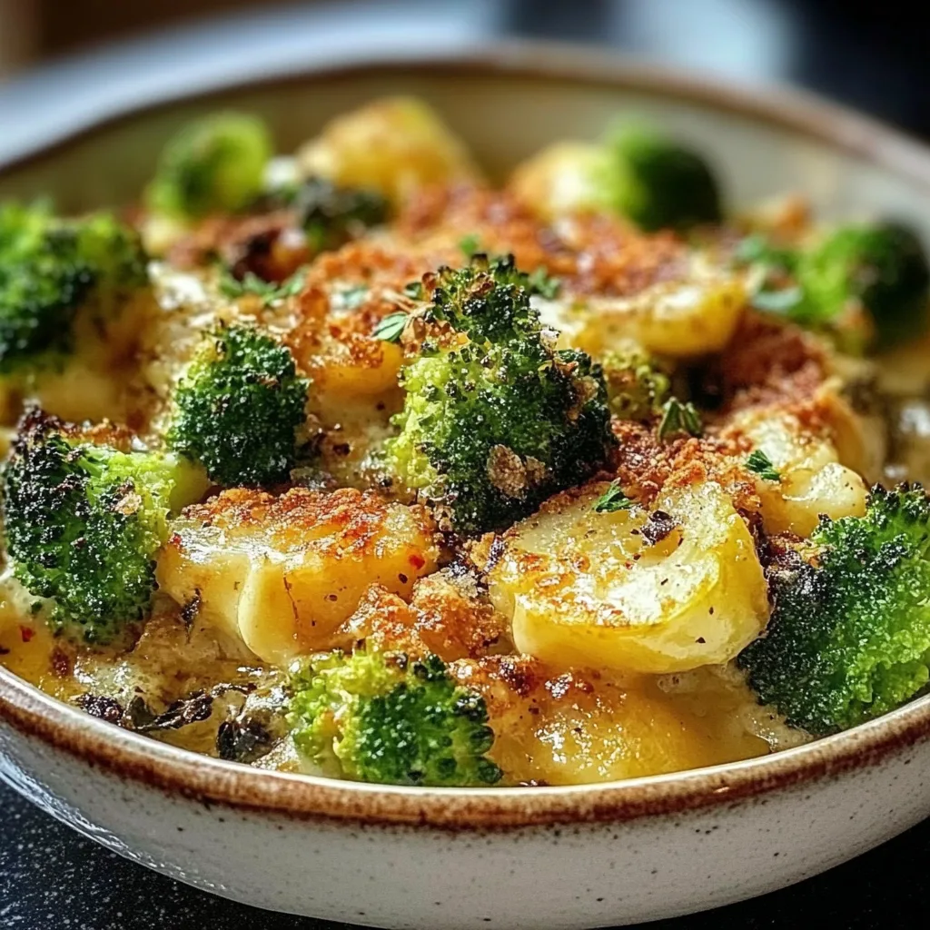 Schneller Brokkoli-Kartoffel-Auflauf