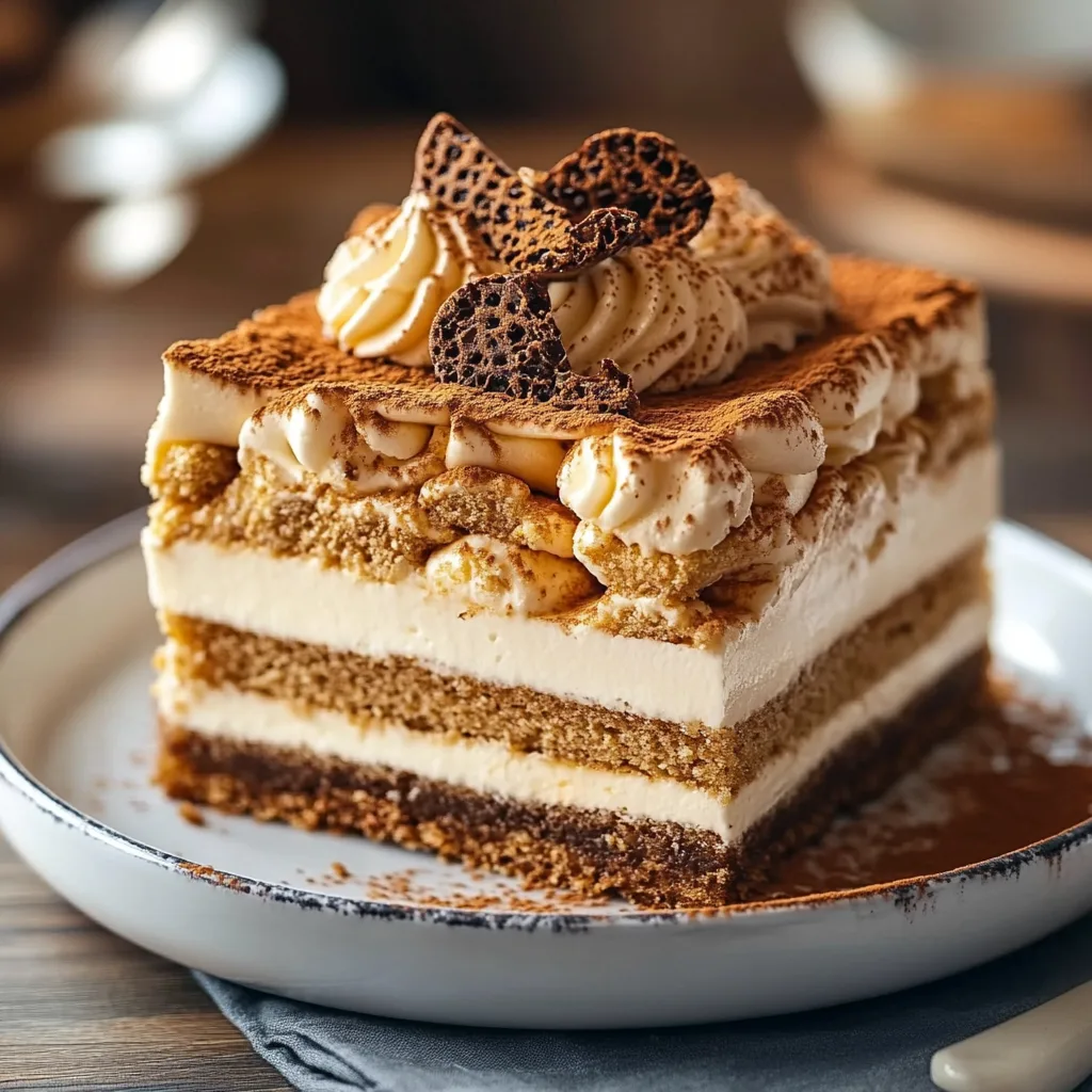 Biscoff Spekulatius Tiramisu