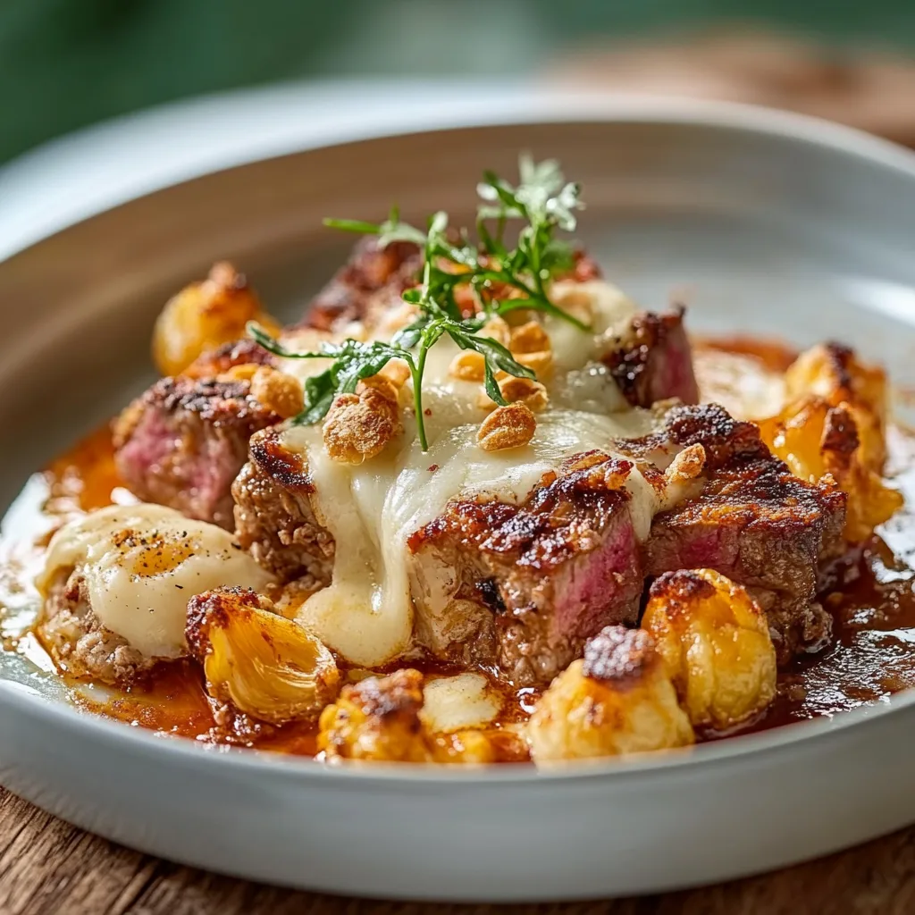 Blumenkohl-Auflauf mit Hackfleisch