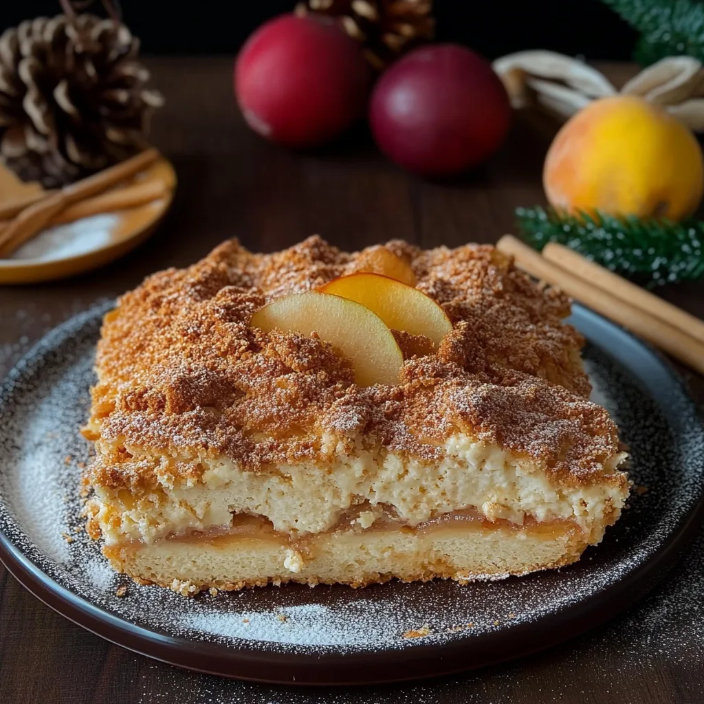Spekulatius Maulwurfkuchen mit Bratapfel-Zimt-Füllung