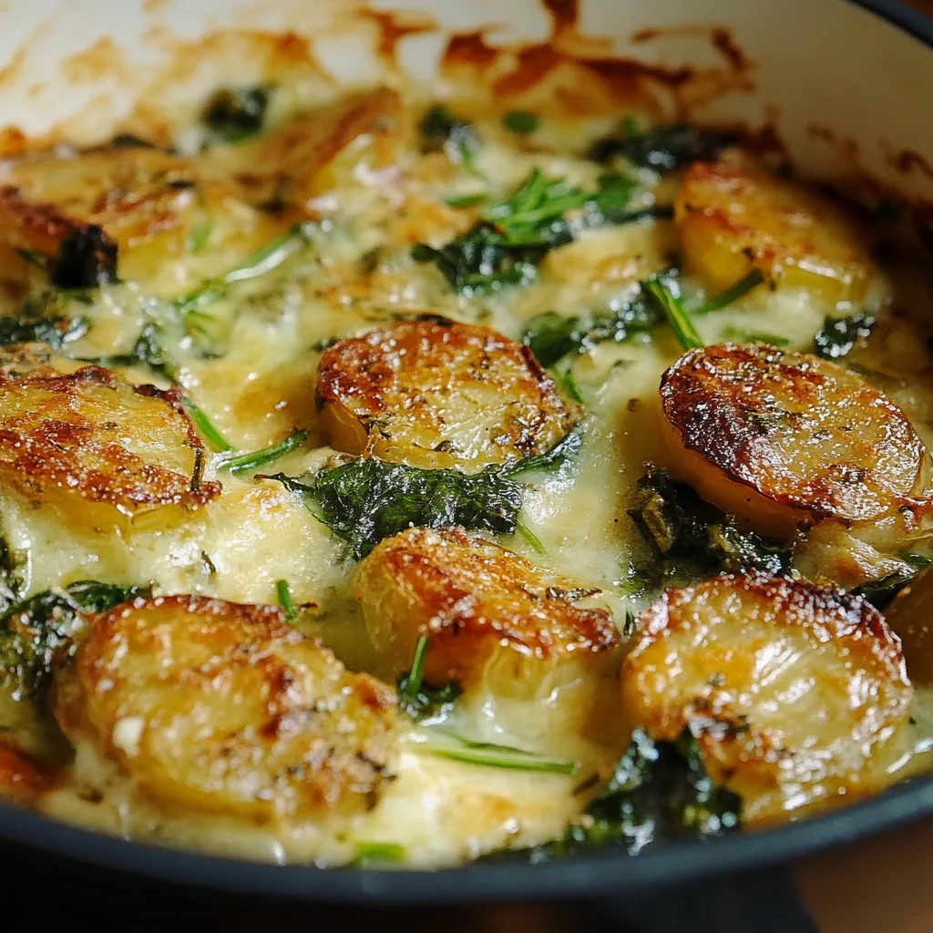 Grünkohlauflauf mit Kartoffeln