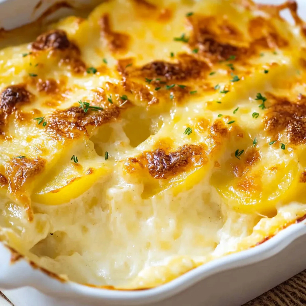 Klassisches Kartoffelgratin