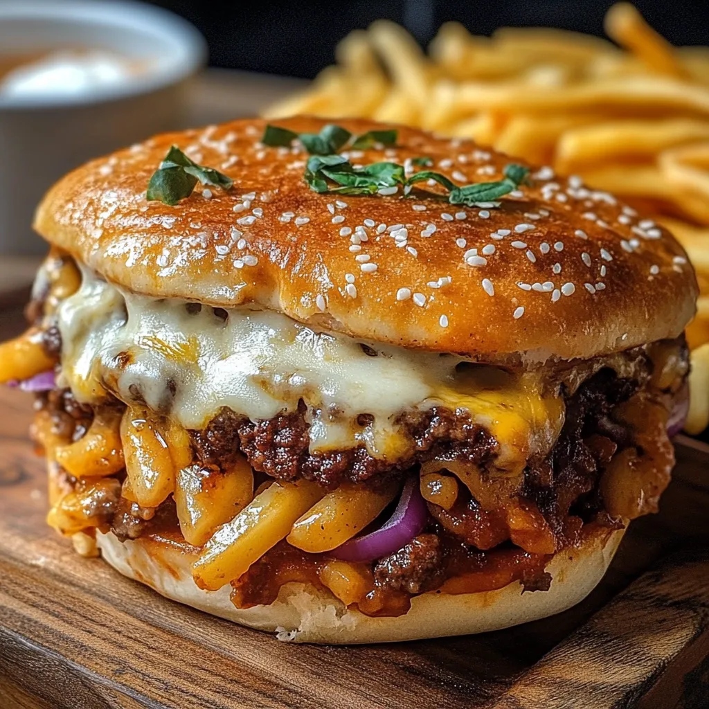 Big Mac Nudelauflauf mit Kult-Dressing