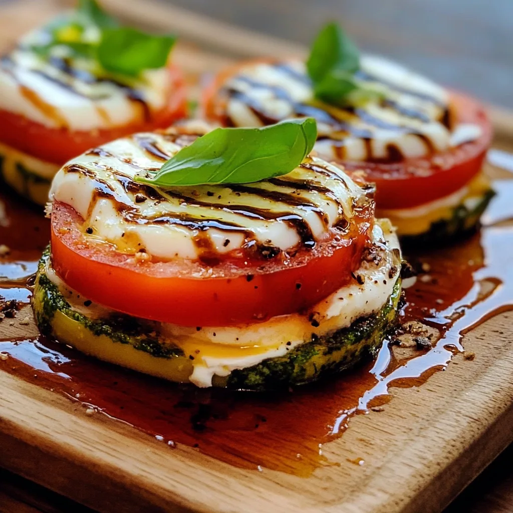 Gourmet Caprese-Törtchen