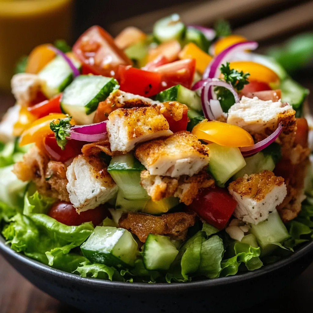 Klassischer Schichtsalat