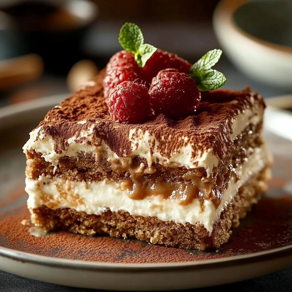 Biscoff Spekulatius Tiramisu
