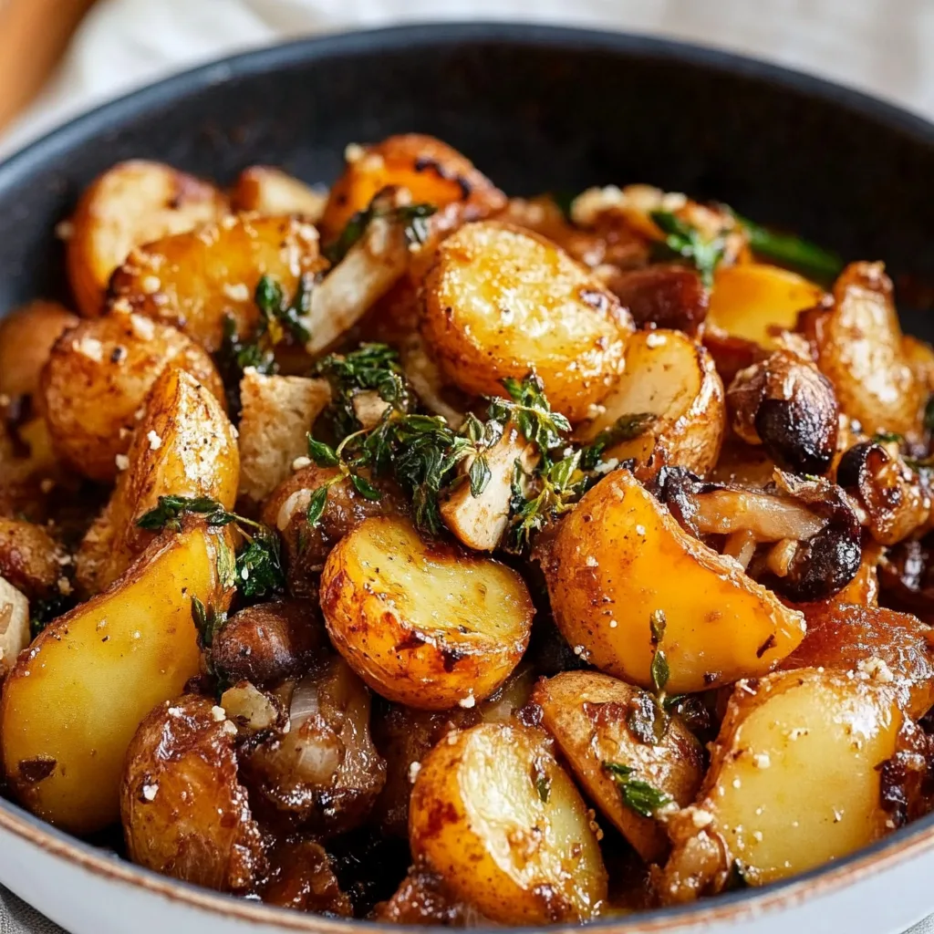 Kartoffel-Rosenkohl-Auflauf