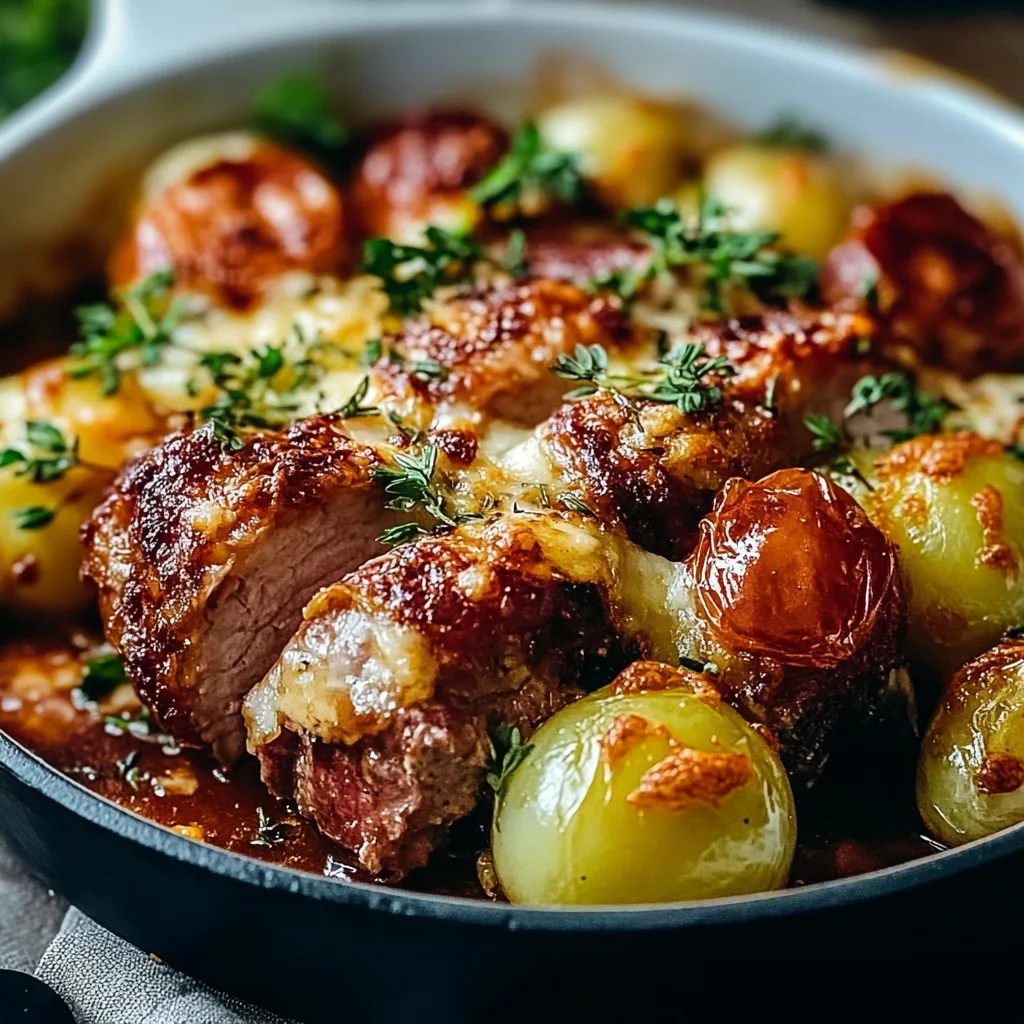 Rosenkohl Auflauf mit Hackfleisch