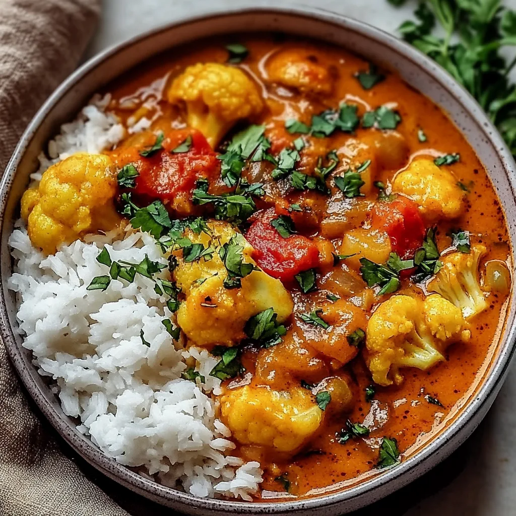 Einfach Blumenkohl Curry Aus Dem Ofen