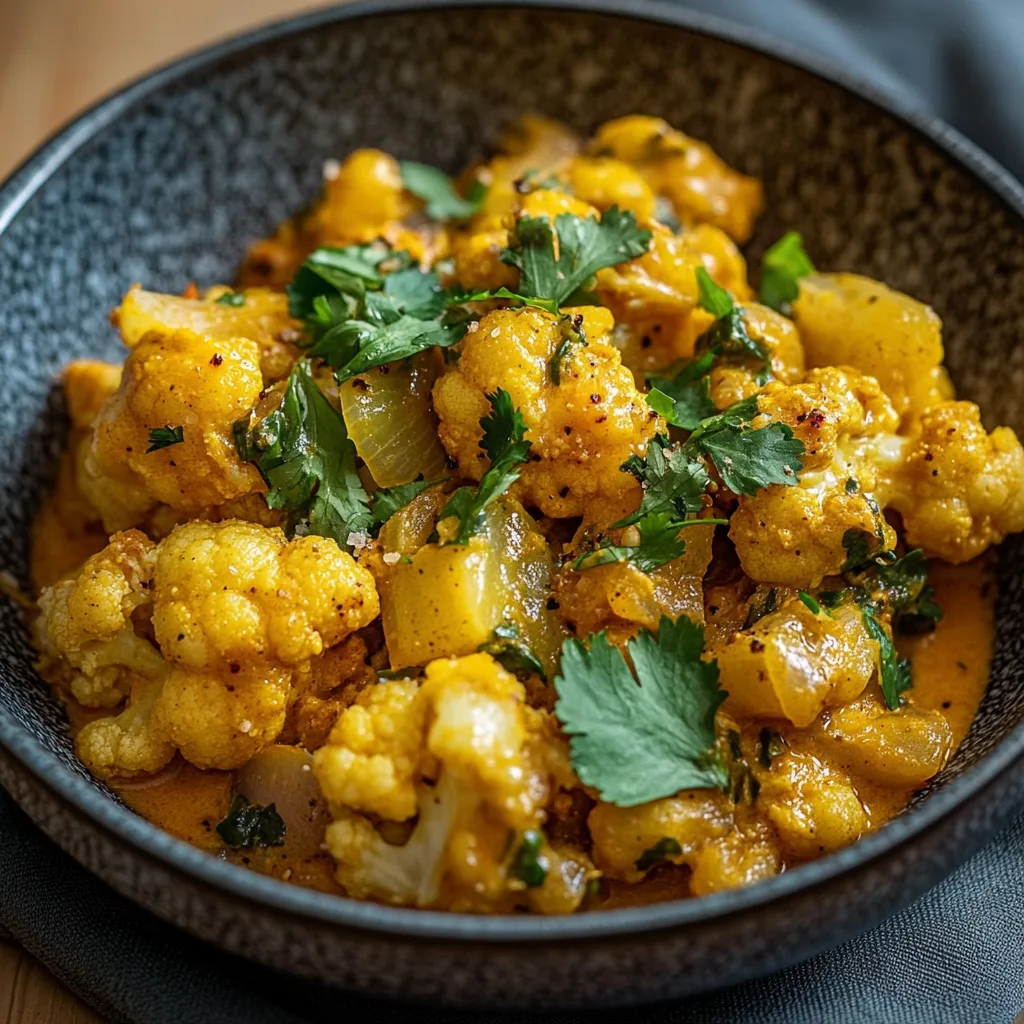 Ofen-Blumenkohl Curry