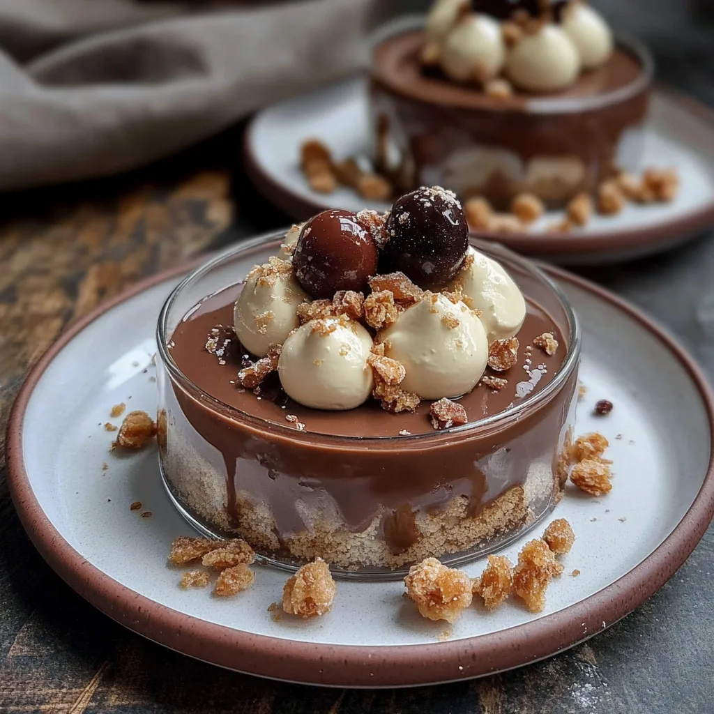 Baileys Creme Dessert mit Rocher