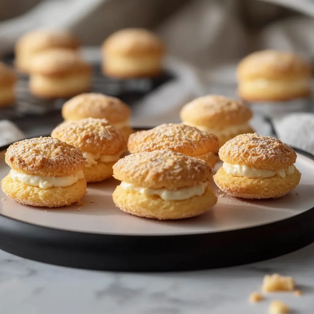 Kokos Makronen mit ganzen Eiern